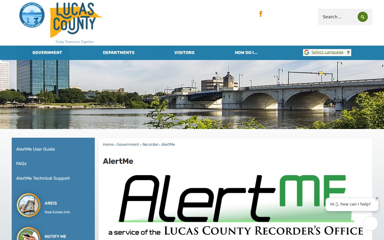Toledo previous residents Recorder recorded-document alert service